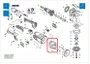 Bobina 220v Esmerilhadeira GWS 22-180 / GWS 22-230 / 1751 Bosch F000607097